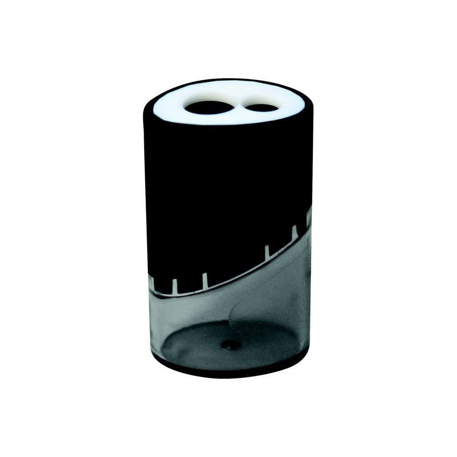 Taille crayon 2 trous avec dévidoir