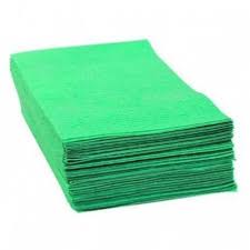 Lavette  Antiprolifération bactérienne verte 50x35 cm