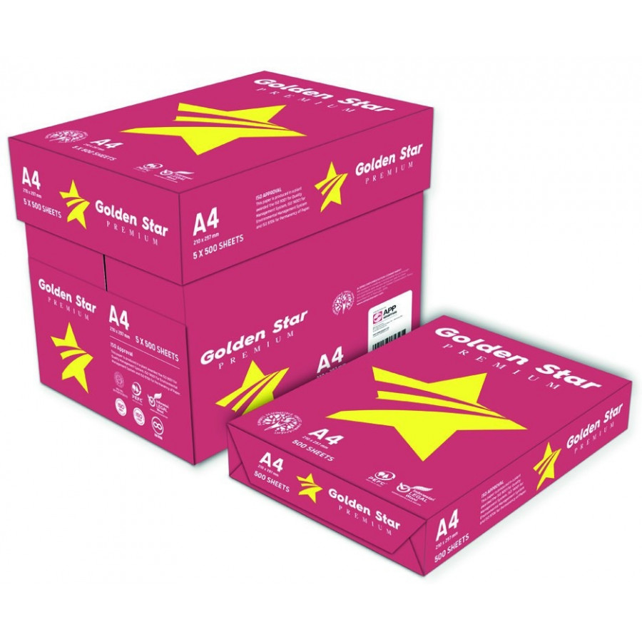 Ramette de papier A4 80gr ( 5 rames = 1 carton)