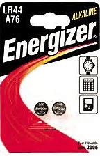 Pile ENERGIZER LR44/A76 ALCALINE X2