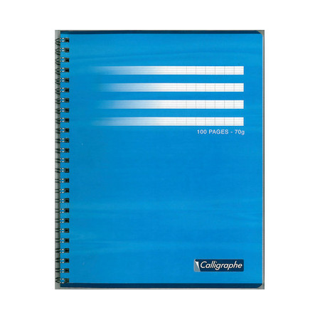 Cahier spirale petit format 100 pages