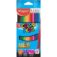 Crayons de couleurs - Pochette x12
