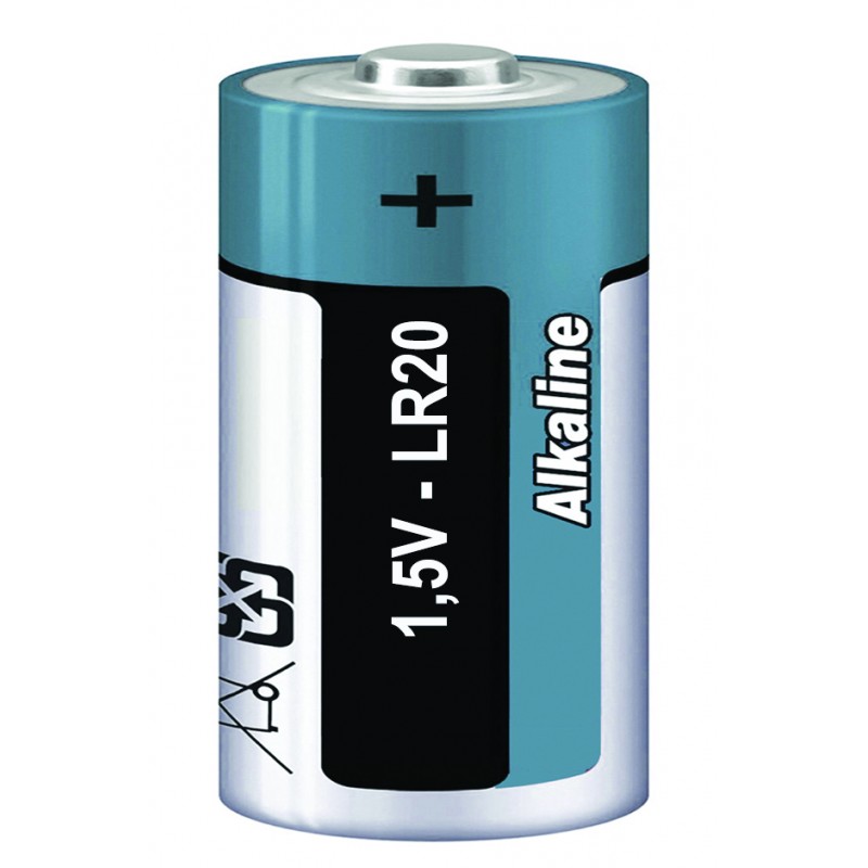 Piles LR20 unité non rechargeable