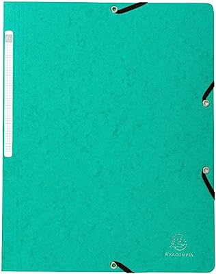 Pochette élastique rabattable vert foncé