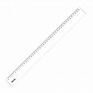 Règle plastic plat 40CM