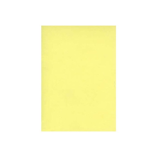Fiche jaune Bristol A4 UNITE