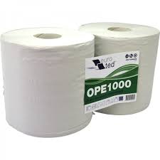 [A/4/E2] Essuie-main 1000 feuilles lisses (x2)