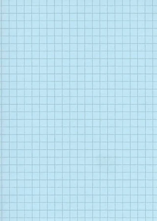 [090204BQU] Fiche quadrillée bleue Bristol A4 - Distribué par feuille