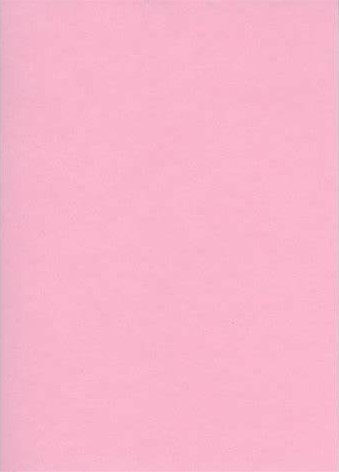[090204RU] Fiche rose Bristol A4 - Distribué par feuille 