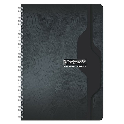 [060303] Cahier à spirales - A4 - Petits carreaux - 180 Pages 