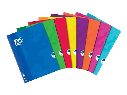 [060304] Cahier piqure - 24x32cm - Petits carreaux - 96 pages 