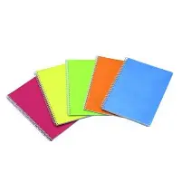 [060301] Cahier spirale - 17x22cm - Petits carreaux - 180 pages